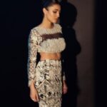 Neha Shetty Instagram - A black and white statement in a colourful world. 🖤🤍 Styled by @rashmitathapa Styling team @tedhimedhi Shot by @akshay.rao.visuals Wearing @riantasofficial via @vblitzcommunications Jewellery @kalon_artjewellery Hand accessories @houseofqc Makeup @kiranmakeup Hair @crafted_hair_by_her