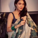 Neha Shetty Instagram - ✨ Styled by @rashmitathapa Wearing @muksweta @pr_vartika Jewellery @tantra.brassjewellery Makeup @makeupbymadhushreeganapathy Shot by @puchi.photography