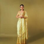 Neha Shetty Instagram - In a sunflower state of mind 🌻 Stylist : @jukalker Outfit : @gopivaiddesigns Jewellery: @sheetalzaveribyvithaldas Makeup : @nehabagga21 Hairstylist: @crafted_hair_by_her Photographer: @ishan.n.giri Styling team : @pratimajukalkar