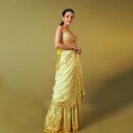 Neha Shetty Instagram - In a sunflower state of mind 🌻 Stylist : @jukalker Outfit : @gopivaiddesigns Jewellery: @sheetalzaveribyvithaldas Makeup : @nehabagga21 Hairstylist: @crafted_hair_by_her Photographer: @ishan.n.giri Styling team : @pratimajukalkar