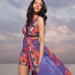 Neha Shetty Instagram - Immersed in the beauty of this outfit 🌸 Stylist : @jukalker Outfit : @limerickofficial Jewellery: @lovelate20s Makeup : @nehabagga21 Hairstylist: @crafted_hair_by_her Photographer: @ishan.n.giri Styling team : @pratimajukalkar