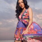 Neha Shetty Instagram - Immersed in the beauty of this outfit 🌸 Stylist : @jukalker Outfit : @limerickofficial Jewellery: @lovelate20s Makeup : @nehabagga21 Hairstylist: @crafted_hair_by_her Photographer: @ishan.n.giri Styling team : @pratimajukalkar