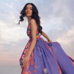 Neha Shetty Instagram - Immersed in the beauty of this outfit 🌸 Stylist : @jukalker Outfit : @limerickofficial Jewellery: @lovelate20s Makeup : @nehabagga21 Hairstylist: @crafted_hair_by_her Photographer: @ishan.n.giri Styling team : @pratimajukalkar