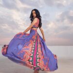 Neha Shetty Instagram - Immersed in the beauty of this outfit 🌸 Stylist : @jukalker Outfit : @limerickofficial Jewellery: @lovelate20s Makeup : @nehabagga21 Hairstylist: @crafted_hair_by_her Photographer: @ishan.n.giri Styling team : @pratimajukalkar