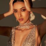 Neha Shetty Instagram - A diamond in the rough. Stylist : @jukalker Styling team : @pratimajukalkar Outfit : @dollyjstudio Jewellery: @tritiyaa.jewellery Makeup : @nehabagga21 Hairstylist: @crafted_hair_by_her Photography team: @ishan.n.giri @louis_prashanth @__va_ish_nav__