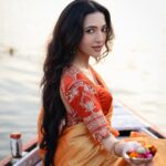 Neha Shetty Instagram - Wrapped in elegance, draped in tradition. Varanasi : City of Ghats & Temples