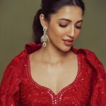 Neha Shetty Instagram - In my lover girl era ♥️ Photographer @akshay.rao.visuals Styling @alapatideepti Outfit @mishruofficial Jewellery @vineeth_silver_jewellery Makeup @makeupby_prarthana Hair @crafted_hair_by_her