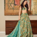 Neha Shetty Instagram - I ain’t no painter but you got the picture (: Stylist : @jukalker Outfit : @printsbyradhika Jewellery: @karnikajewelshyd Makeup Artist : @makeupby_prarthana Hairstylist : @hairbyrajabali Photographer: @ishan.n.giri
