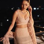 Neha Shetty Instagram - Angel energy 🤍 Stylist @jukalker Outfit @abhisheksharmastudio Jewellery @manjulajewellers Photographer @ishan.n.giri Makeup Artist @makeupby_prarthana Hairstylist @hairbyrajabali