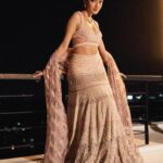 Neha Shetty Instagram - Angel energy 🤍 Stylist @jukalker Outfit @abhisheksharmastudio Jewellery @manjulajewellers Photographer @ishan.n.giri Makeup Artist @makeupby_prarthana Hairstylist @hairbyrajabali