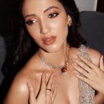 Neha Shetty Instagram - I Don’t chase. I Attract. Shot by : @pehelaggarwal MUA : @divyashetty_ @ruchithakur.5 Styled by @jukalker Outfit : @houseofneetalulla @neeta_lulla Jewellery: @manjulajewellers