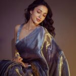 Neha Shetty Instagram - 🩶💫 Styled by @rashmitathapa Wearing @hutsandlooms Jewellery @abhilasha_pret_jewelry Makeup @makeupbymadhushreeganapathy Shot by @puchi.photography Styling team @tedhimedhi