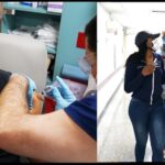 Neil deGrasse Tyson Instagram - ⠀⠀⠀⠀⠀⠀⠀⠀⠀ Called when I learned that Harlem Hospital Center (of the @NYCHealthSystem) added educators to their list of Vaccine recipients. ⠀⠀⠀⠀⠀⠀⠀⠀⠀ While there, I was honored to meet their fearless CEO, Eboné Carrington, who has led the community’s engagement in their Vaccine program. ⠀⠀⠀⠀⠀⠀⠀⠀⠀ [Photos: Philip Cooke, Harlem Hospital]