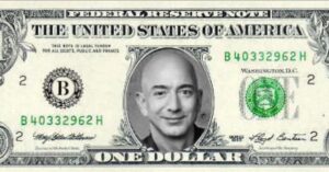 Neil deGrasse Tyson Instagram - Not that anybody asked, but laid end-to-end @jeffbezos’ 200-Billion dollars can circle Earth 180 times, then reach the Moon & back 30 times — and with what’s left over, make a stack 10 kilometers high.
