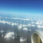 Neil deGrasse Tyson Instagram – Cloud “Streets” — a phenomenon where the air convects in persistent cylinders, forming long, parallel lines of puffy clouds that can stretch all the way to the horizon. 
 
[Descending through 20,000 feet, on approach to Washington DC from Boston. —  October 2016]