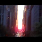 Neil deGrasse Tyson Instagram - May 30, 2020 — This evening, the Sun will set perfectly aligned with the Manhattan street grid. Crowds gather. Traffic stalls. Around 8pm. At a cross-street near you. Behold ‪#Manhattanhenge. But this time around, in the coronaverse, maintaining proper distance from one another. ‬ [Video: 30 sec; May 30, 2011]