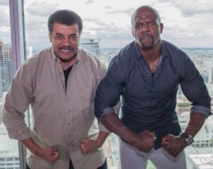 Neil deGrasse Tyson Instagram - Muscled actor @TerryCrews and I actually have very similar physiques. The only difference is that I’m 30% body fat and he’s 3% body fat. [Photo: by @broyal]