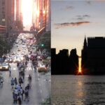 Neil deGrasse Tyson Instagram - Crowds gather. Traffic halts. Cross streets glisten with fiery orange light, rendering otherwise-shadowed urban canyons aglow. Behold sunset on the Manhattan grid. Behold #Manhattanhenge.