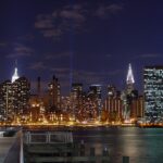 Neil deGrasse Tyson Instagram - I will never tire of the New York City skyline in twilight. Empire State Building. Chrysler Building. United Nations. Photographed across the East River from a dock at Long Island City, Queens. October 2003.