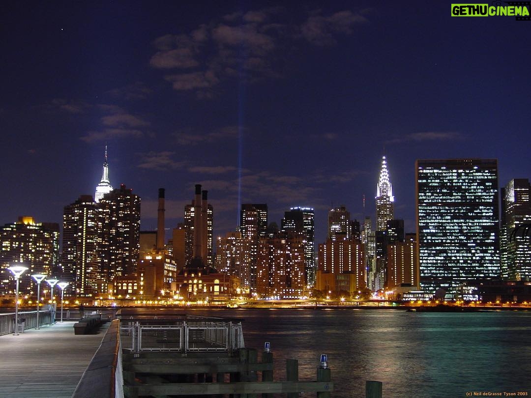 Neil deGrasse Tyson Instagram - I will never tire of the New York City skyline in twilight. Empire State Building. Chrysler Building. United Nations. Photographed across the East River from a dock at Long Island City, Queens. October 2003.