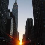 Neil deGrasse Tyson Instagram - For my first Instagram post I offer my first photo (perhaps the first-ever) of #Manhattanhenge. Sunset on 34th Street, Park Avenue. July 11, 2001. 8:17pm ET