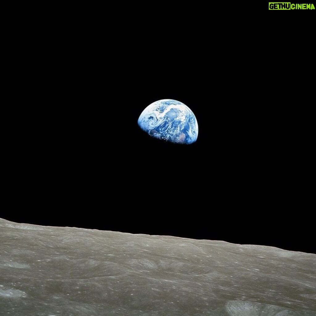 Neil deGrasse Tyson Instagram - ⠀⠀⠀⠀⠀⠀⠀⠀⠀ Happy Earth Day 2023 to all life on planet Earth. ⠀⠀⠀⠀⠀⠀⠀⠀⠀ A reminder that the first Earth Day was created in 1970, while we were going to the Moon. And when we arrived, we looked back over our shoulders, and discovered Earth for the first time. ⠀⠀⠀⠀⠀⠀⠀⠀⠀ [PHOTO: NASA - Apollo 8, Bill Anders; Dec 24, 1968; modified Hasselblad 500 EL; 70 mm Ektachrome]