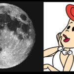 Neil deGrasse Tyson Instagram - ⠀⠀⠀⠀⠀⠀⠀⠀⠀ While you admire the Harvest Moon this evening, don’t search for the non-existent “Man in the moon”. ⠀⠀⠀⠀⠀⠀⠀⠀⠀ Instead, identify Wilma Flintstone, in profile, clearly visible in the lunar terrain.