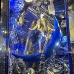 Neil deGrasse Tyson Instagram - ⠀⠀⠀⠀⠀⠀⠀⠀⠀ Sciencey 12-ft Christmas windows along 5th Avenue at Bergdorf Goodman, New York City ⠀⠀⠀⠀⠀⠀⠀⠀⠀ (1) A psychedelic marine scene, (2) a psychedelic tree of life, and.. ⠀⠀⠀⠀⠀⠀⠀⠀⠀ (3) Psychedelic cosmic collage... ⠀⠀⠀⠀⠀⠀⠀⠀⠀ It’s all there, and then some. Star charts, crescent moon, Galileo, a rocket, late 1950s Cadillac Eldorado fins, disco-balls, an hourglass, a wall-mounted dial telephone, dog & human robots, an armillary sphere (Google it), a phrenology head, Leo the Lion, a fashion model looking through three telescopes, a 1970s era boom box, and of course, on the far left, a jeweled six-foot electric guitar. ⠀⠀⠀⠀⠀⠀⠀⠀⠀ Happy Holidays to all.