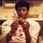 Neil deGrasse Tyson Instagram - 13 July 2021 ⠀⠀⠀⠀⠀⠀⠀⠀⠀ Happy 77th Birthday, Ernö Rubik ⠀⠀⠀⠀⠀⠀⠀⠀⠀ My first cube was in 1980. Spent a week solving it, when I surely should have been doing something else. Got below 5-mins after a month. I’ve had one on my desk ever since. ⠀⠀⠀⠀⠀⠀⠀⠀⠀ p.s. Those Mutton Chops were in style back then. Just sayin’.
