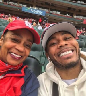 Nelly Instagram - I mean what more can I say…. 
Love ya Mama …. #MamasBoy #happymothersday