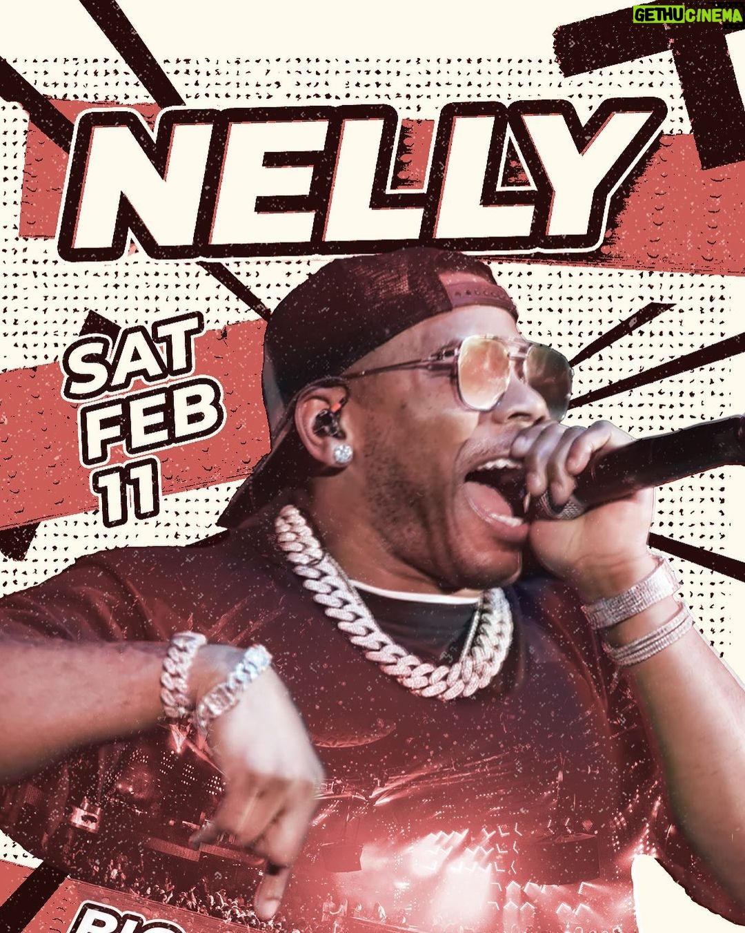 Nelly Instagram - Lets Goooo!!!! @jewelnightclub on Sat 02.11 It’s the Big Game weekend! Tix & Reservations: jwl.lv/nelly