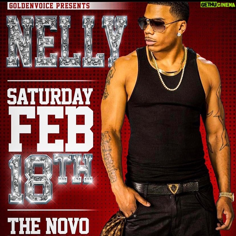 Nelly Instagram - LA I’M COMIN BACK! SATURDAY, FEBRUARY 18TH AT THE NOVO ⬆️⬆️🔥🔥TICKETS ON SALE NOW!!!