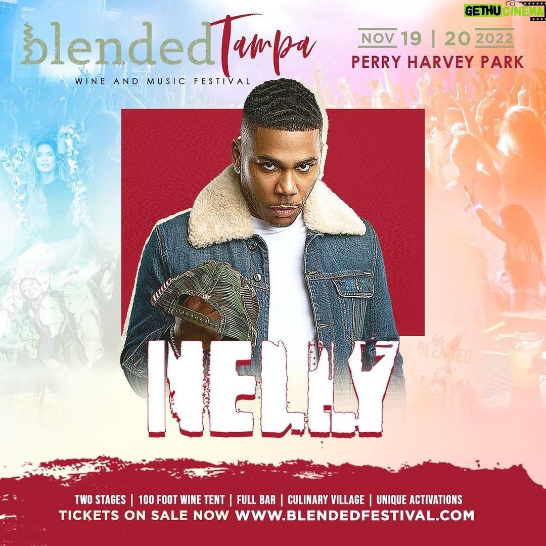 Nelly Instagram - Tickets just went live today and its already looking like its gone be one of them ones!!! Get ya tickets now!!!!!