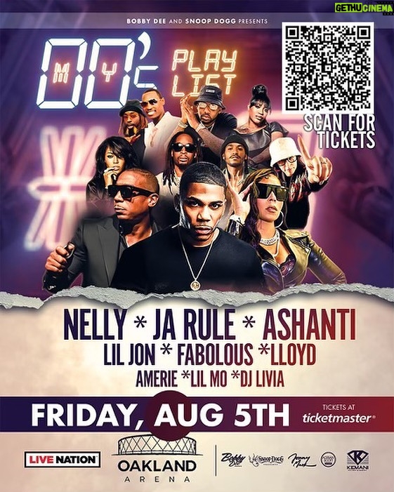 Nelly Instagram - Oakland it’s gone be crazy August 5th!!! Get ready this gone be one for the books!!!