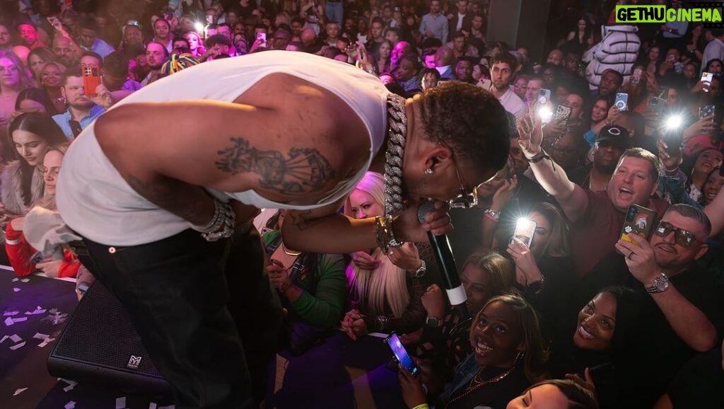 Nelly Instagram - ONLY IN VEGAS CHAMP…!!! #derrtyyear2024