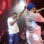 Nelly Instagram - Lights… Camera… Action!!!! 🎥 movie!!! 😬 🔥🔥 @11miami !!! @drinkmoshine