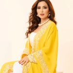 Nesreen Tafesh Instagram – Ramadan Kareem 🌙 رمضان مبارك 

Abaya by : @farahdesigns.egy 
Shot by @samehelsebaay