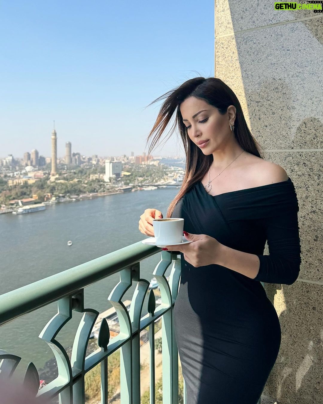 Nesreen Tafesh Instagram - Last breakfast before Ramadan with the great Nile πΊπ Cairo, Egypt