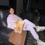 Nesreen Tafesh Instagram – Movie’s night out 🍿🎥