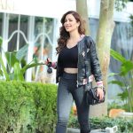 Nesreen Tafesh Instagram – People say I act like I don’t care .. actually It’s not an act 😎😘

Shot by : @marwan_raamadan 
Hairstyle : @maherderke