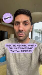 Nev Schulman Instagram - ... 🥴 🎯  🎞️ @nevschulman #guncontrol #abortion #abortionisahumanright