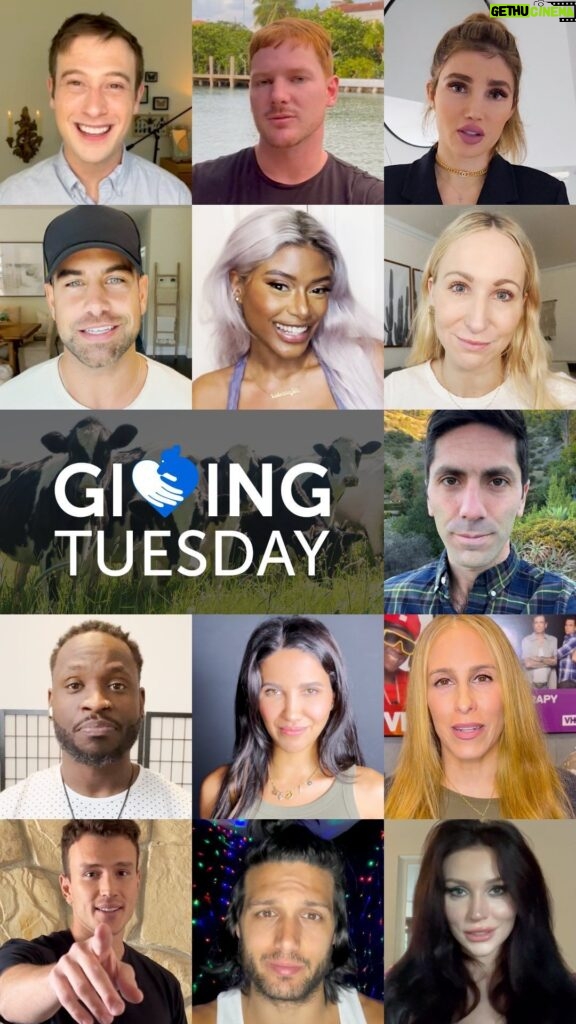 Nev Schulman Instagram - Reality check: Factory farming is awful for animals, and it’s wreaking havoc on the planet. That’s why 13 compassionate reality stars joined forces to support Mercy For Animals this Giving Tuesday! 🎥 With a donation of any amount, you can give hope to animals suffering at factory farms and help change their reality by supporting our work to build a more just and sustainable food system for all. @nevschulman @courtneyastodden @nikkiglaser @elle.monae @blakemoynes @natashagalkina @tylerhenrymedium @cjfranco @nehemiahlclark @sam_jlo #givingtuesday #mercyforanimals #loveanimals #bekind #makeadifference #protectanimals #realitystars #catfishmtv #fboyisland #toohottohandle #thebachelorette #americasnexttopmodel #hollywoodmedium #therealworld #siestakey #loveislandusa