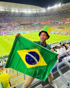 Nev Schulman Instagram - BRAZIL!!!! #worldcup2022qatar Gadget Stadium