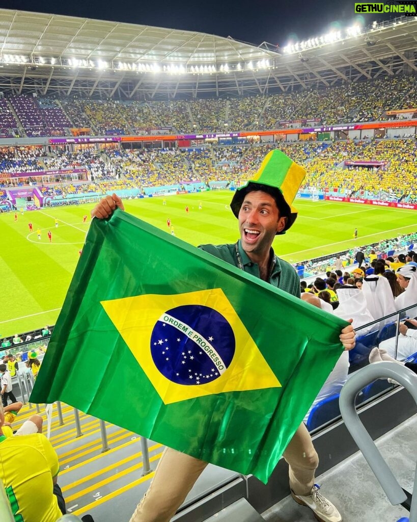 Nev Schulman Instagram - BRAZIL!!!! #worldcup2022qatar Gadget Stadium