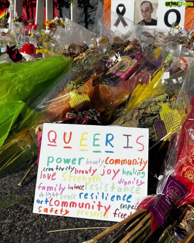 Nev Schulman Instagram - Such unimaginable sadness. Such devastating loss. Such incomprehensible hatred. Yet somehow instead of fear, violence or anger, there is only love, community and support here. We have to find a way forward together with compassion and understanding. #guncontrol #translivesmatter #loveislove #vote Club Q Colorado Springs