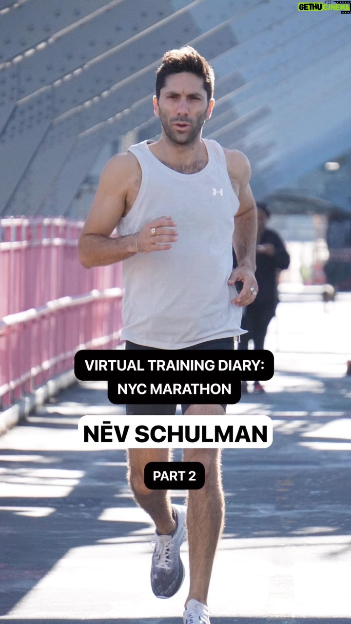 Nev Schulman Instagram - Part 2 | It takes more than just running ππ»ββοΈ @nevschulman shares the strength + recovery work heβs doing in preparation for the @nycmarathon.