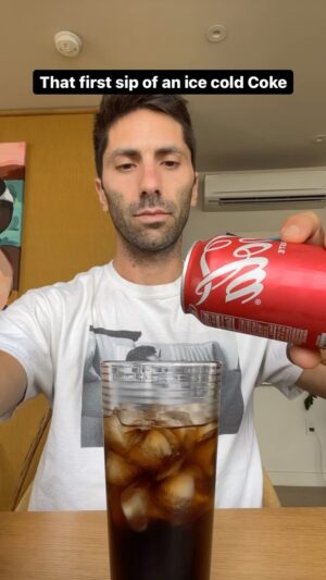 Nev Schulman Instagram - name a more refreshing first sip🦻🏼