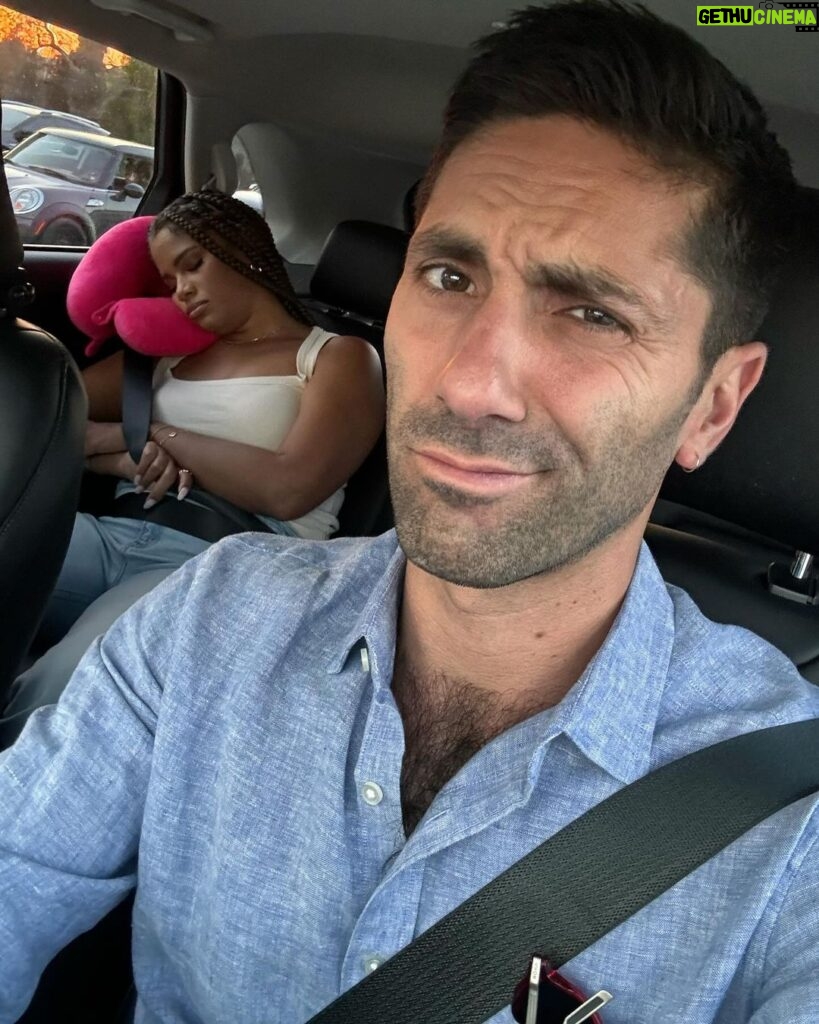 Nev Schulman Instagram - hard at work, or hardly working…