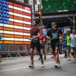 Nev Schulman Instagram – Ran the #UnitedNYCHalf with Casey. Swipe ➡️ to see who won…