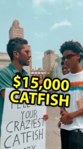 Nev Schulman Instagram - Dude makes $15k catfishing creepy old men 🫣 #catfish